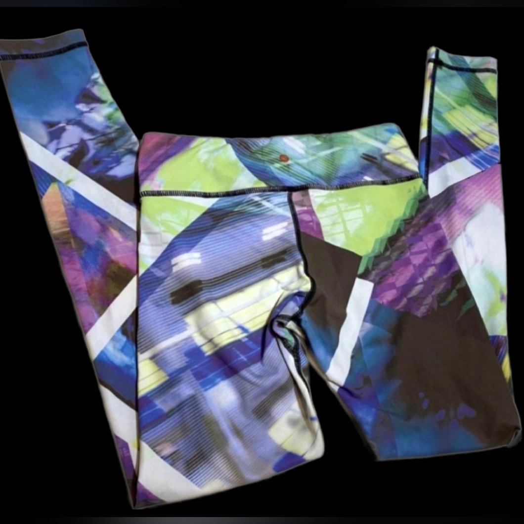 Anthropologie Vimmia Geo/Abstract Print Leggings